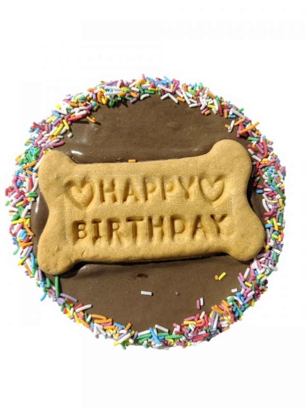 Huds and Toke - Birthday Cake Cookie - Carob - Image 4