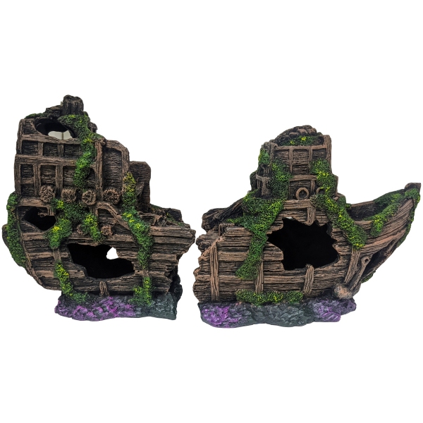 Pet Worx - Shipwreck Ornament 2 Piece - Extra Large