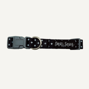 Dan & Sam - Dog Collar - Crossways