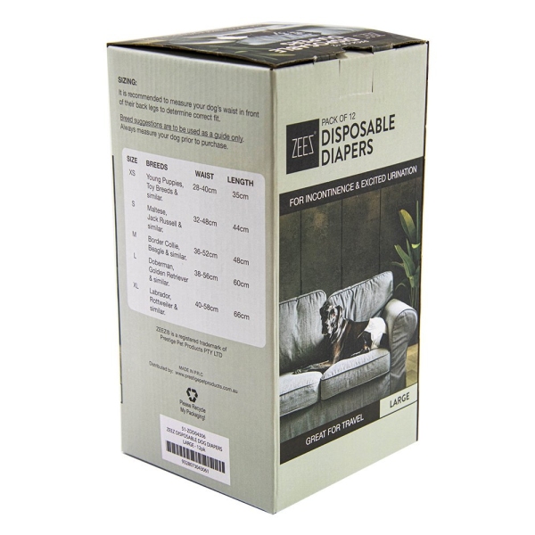 ZeeZ - Disposable Dog Diapers - Image 6