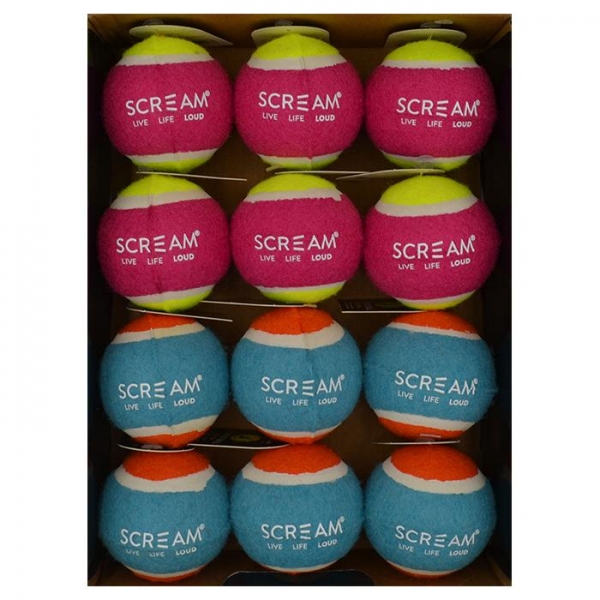 Scream - Tennis Ball - Counter Display - Medium Box 12 - Image 2
