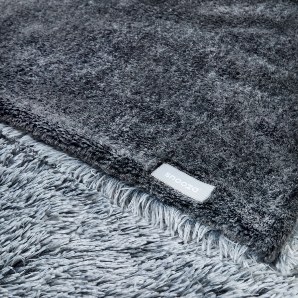 Snooza - Calming Cuddler Blanket - Chinchilla & Silver Fox - Image 3