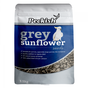 Peckish - Grey Sunflower Seed