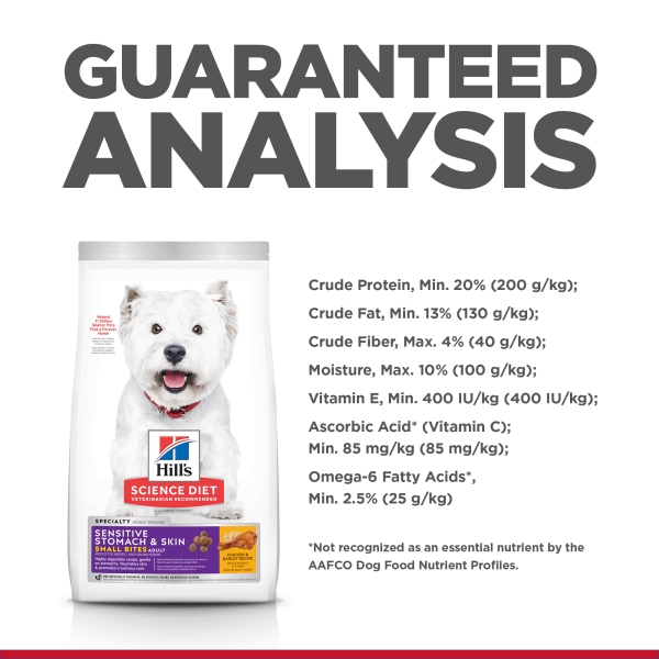 Hill's - Science Diet - Adult Dog - Sensitive Stomach & Skin - Small Bites - Image 7