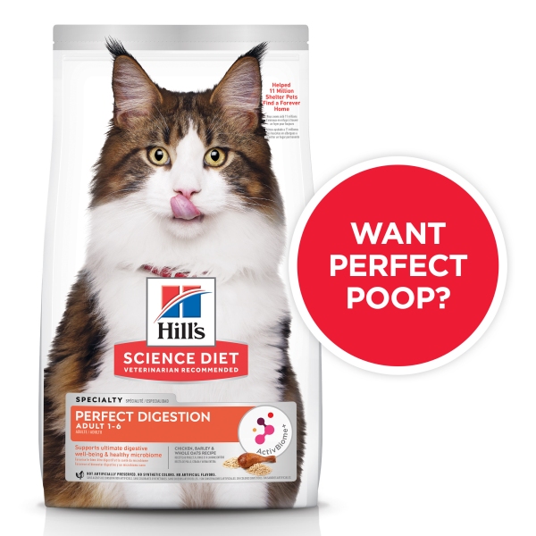Hill's - Science Diet - Adult Cat (1-6) - Perfect Digestion - Image 10