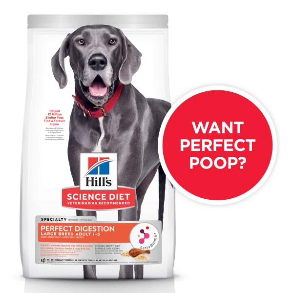 Hill's - Science Diet - Adult Dog (1-5) - Perfect Digestion - Large Breed - Image 11