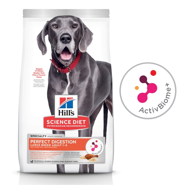 Hill's - Science Diet - Adult Dog (1-5) - Perfect Digestion - Large Breed - Image 12