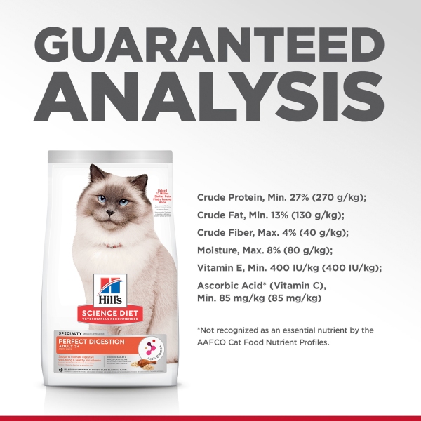 Hill's - Science Diet - Adult Cat (7+) - Perfect Digestion - Image 7
