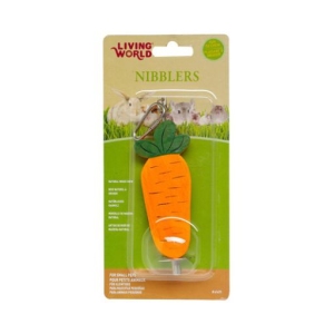 Living World - Nibbler - Small Animal - Carrot on Stick - Large