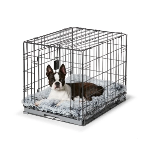 Snooza - Dog - 2 in 1 - Convertible Graphite Training Crate