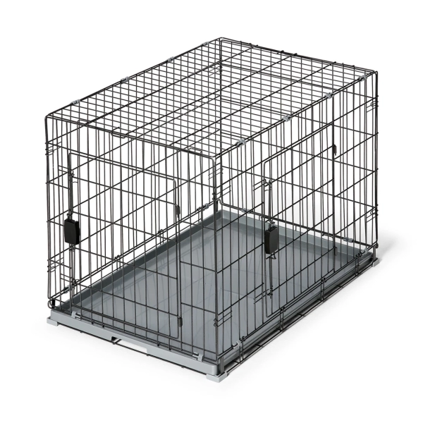 Snooza - Dog - 2 in 1 - Convertible Graphite Training Crate - Image 3
