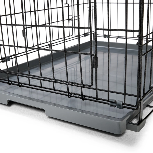 Snooza - Dog - 2 in 1 - Convertible Graphite Training Crate - Image 5