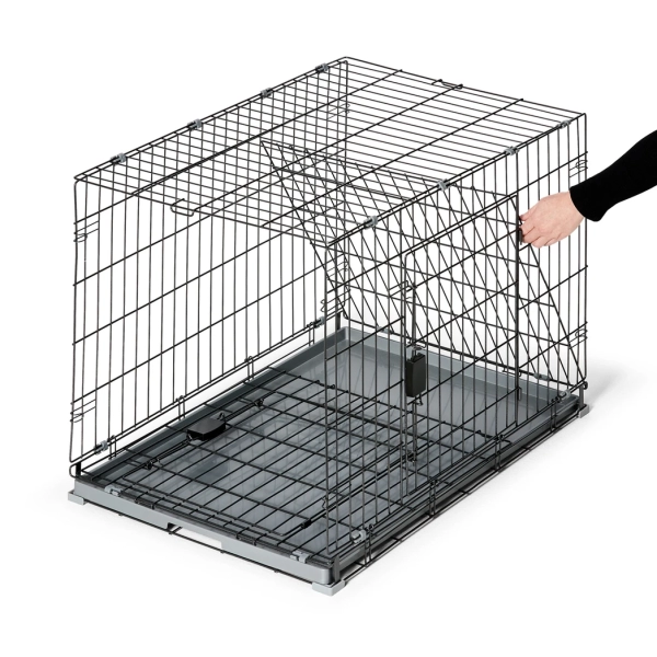 Snooza - Dog - 2 in 1 - Convertible Graphite Training Crate - Image 7
