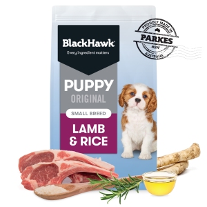 Black Hawk – Puppy - Small Breed - Lamb & Rice