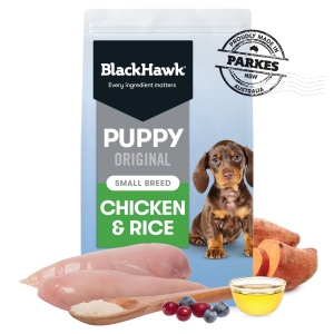Black Hawk – Puppy - Small Breed - Chicken & Rice
