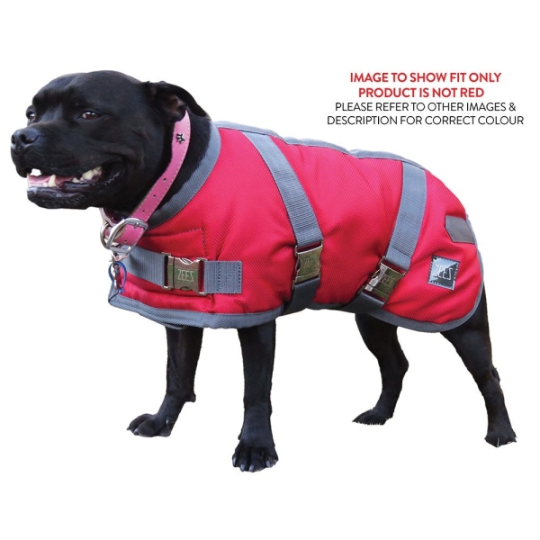 ZeeZ - Waterproof Supreme Dog Coat - Oil Skin/Black - Image 3