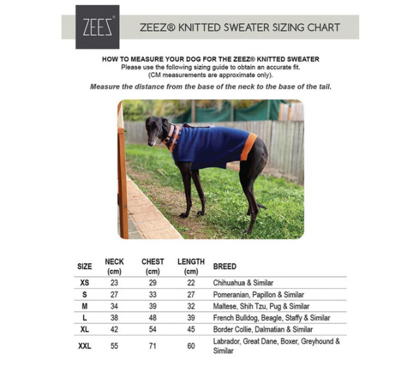 ZeeZ - Knitted Dog Sweater - Grey/Pink Leopard - Image 3