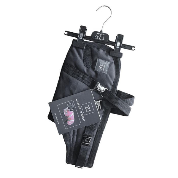 ZeeZ - Waterproof Supreme Dog Coat - Oil Skin/Black - Image 2