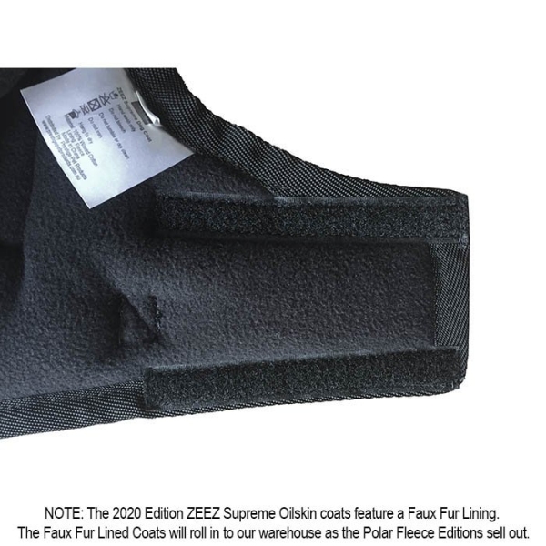 ZeeZ - Waterproof Supreme Dog Coat - Oil Skin/Black - Image 5