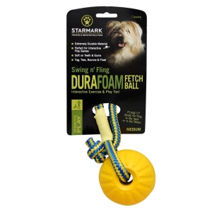Starmark - Swing n' Fling - Durafoam Fetch Ball
