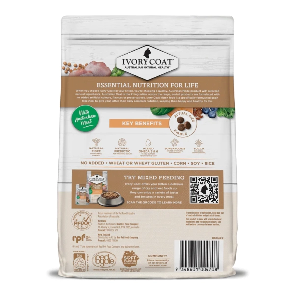 Ivory Coat - Kitten - GRAIN FREE - Chicken - Image 3