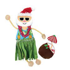 KONG - Christmas Cat - Holiday Tropics Santa - 2 Pack