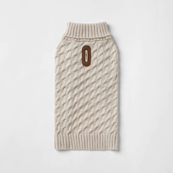 Snooza Wear - RPET Knit Polo - Oatmeal - Image 4