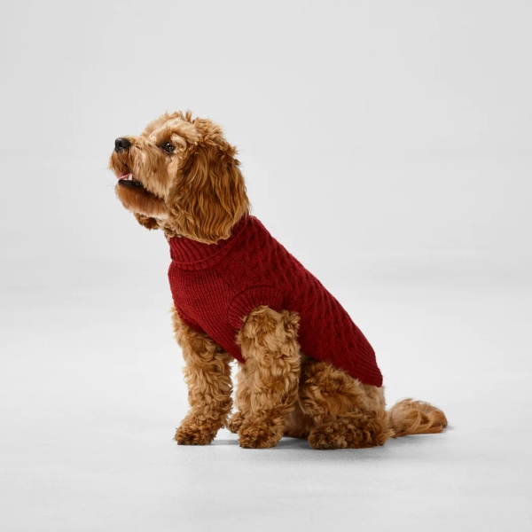 Snooza Wear - RPET Knit Polo - Red - Image 4