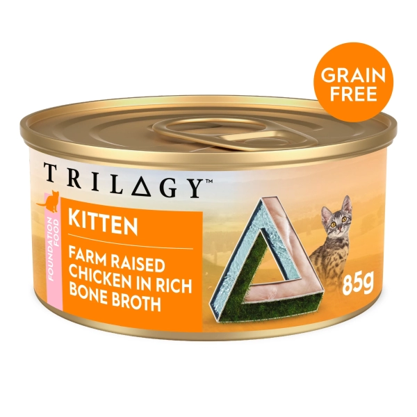 Trilogy - Wet Food Tins - Kitten - GRAIN FREE
