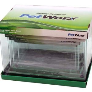 Pet Worx - 4 in 1 Set - Curved Glass Aquariums