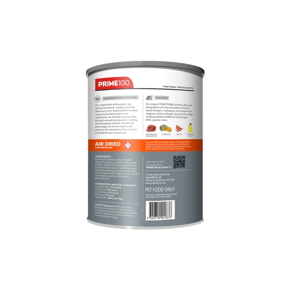 Prime100 - SPD Air Dried - Kangaroo & Pumpkin - Image 6