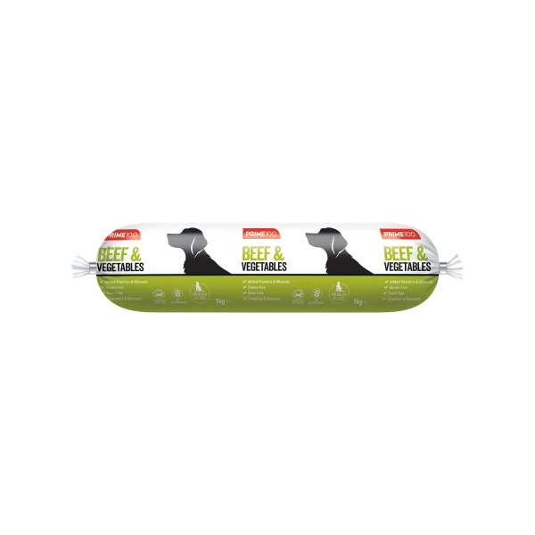 Prime100 - Beef & Vegetables  - Cooked Roll - Image 4