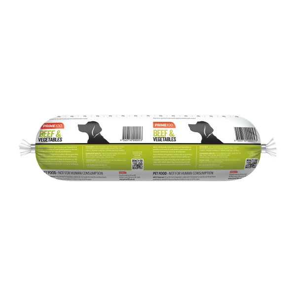 Prime100 - Beef & Vegetables  - Cooked Roll - Image 5