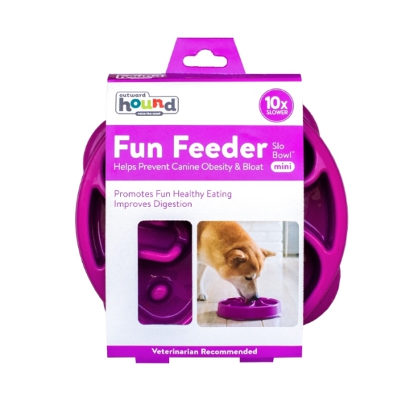 Outward Hound - Fun Feeder Slo Bowl - Mini - Image 2