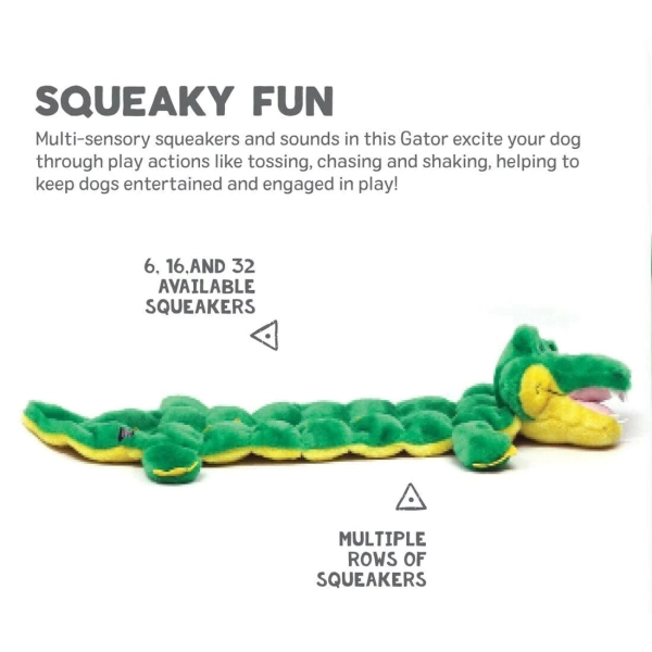 Outward Hound - Squeaker Matz - Gator - Image 3