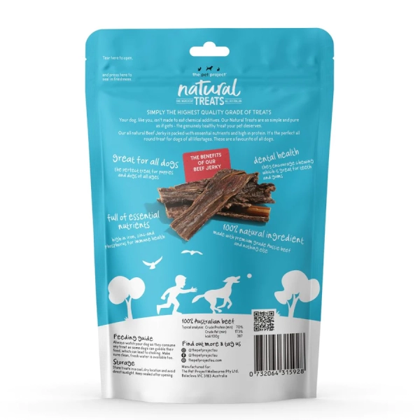 The Pet Project - Natural Treats - Beef Jerky - Image 2