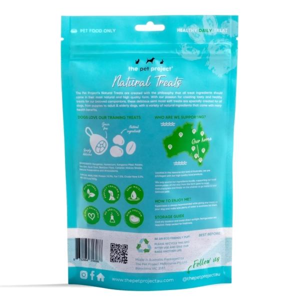 The Pet Project - Natural Treats - Kangaroo Training Treats - Image 2