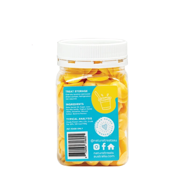 The Pet Project - Natural Treats - Banana Yoghurt Drops - Image 2