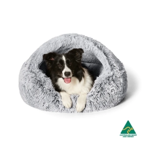 Snooza - Calming Hoodie Cuddler - Silver Fox