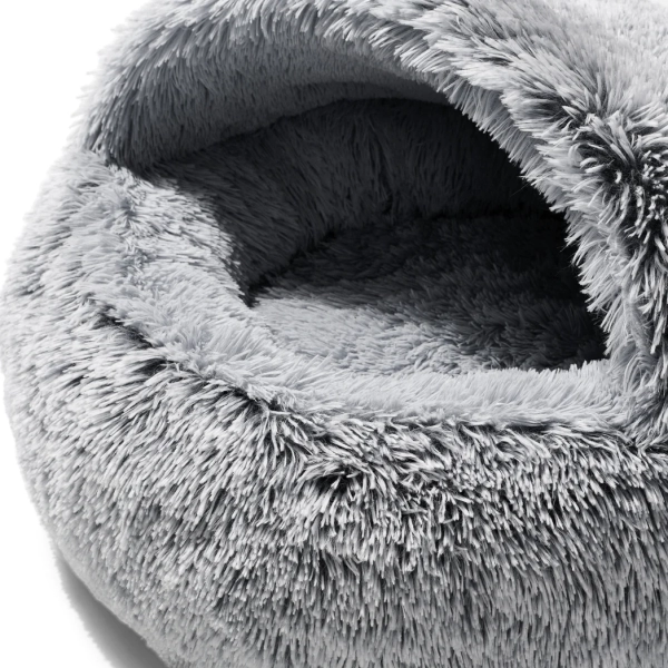 Snooza - Calming Hoodie Cuddler - Silver Fox - Image 4
