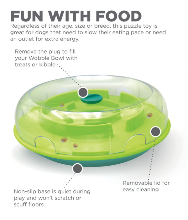 Outward Hound - Nina Ottosson - Dog Wobble Bowl (Level 1) - Image 3