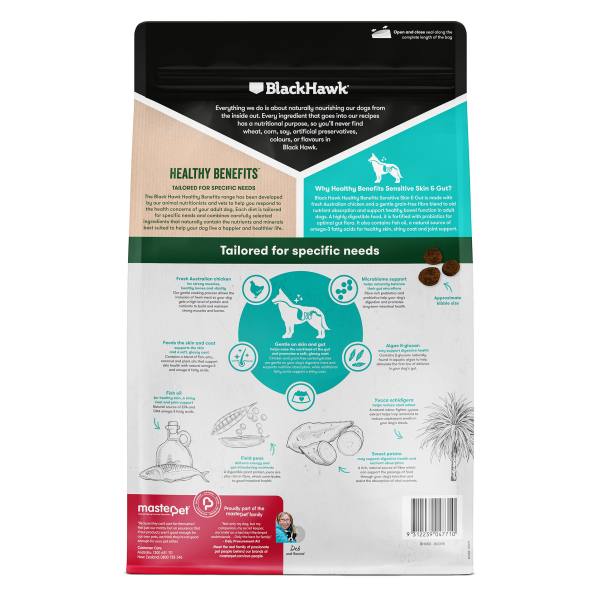 Black Hawk - Adult Dog - Healthy Benefits - Sensitive Skin & Gut - Image 2