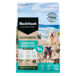 Black Hawk - Adult Dog - Healthy Benefits - Sensitive Skin & Gut