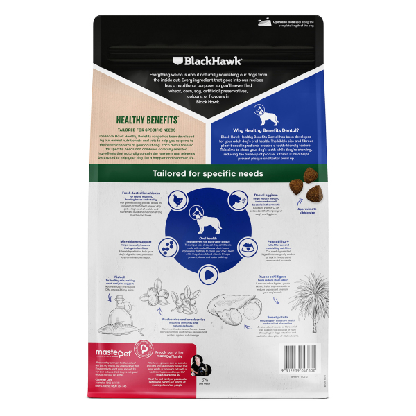 Black Hawk - Adult Dog - Healthy Benefits - Dental - Image 2
