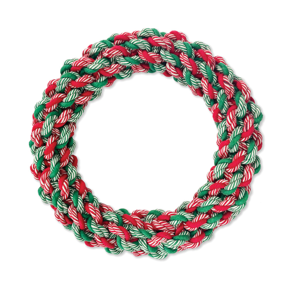 Prestige Pet - Christmas - Wreath Rope Toy