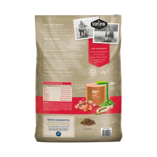 Stay Loyal - Holistic Meat Blend of Salmon, Turkey & Pork - GRAIN FREE - Image 2