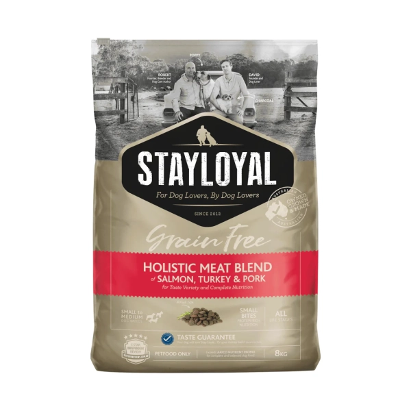 Stay Loyal - Holistic Meat Blend of Salmon, Turkey & Pork - GRAIN FREE