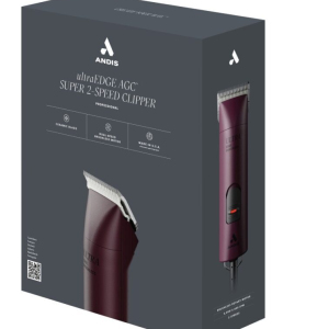 Andis - UltraEdge AGC - Super 2-Speed Clipper - Burgundy