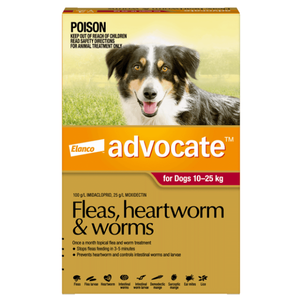 Advocate - For Dogs - Fleas, Heartworm & Worms - 1 Tube - Image 3