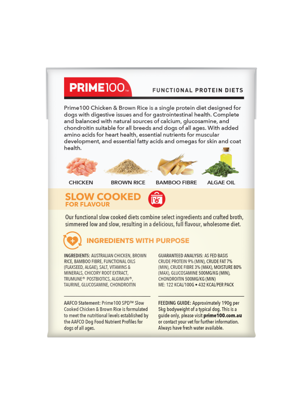 Prime100 - SPD Slow Cooked - Chicken & Brown Rice - Image 6